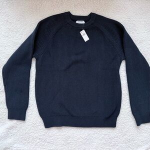 Classic Navy Sweater, NWT